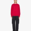 Donne Givenchy Maglieria | Maglia 4G In Cashmere Riccio E Seta Ciclamino