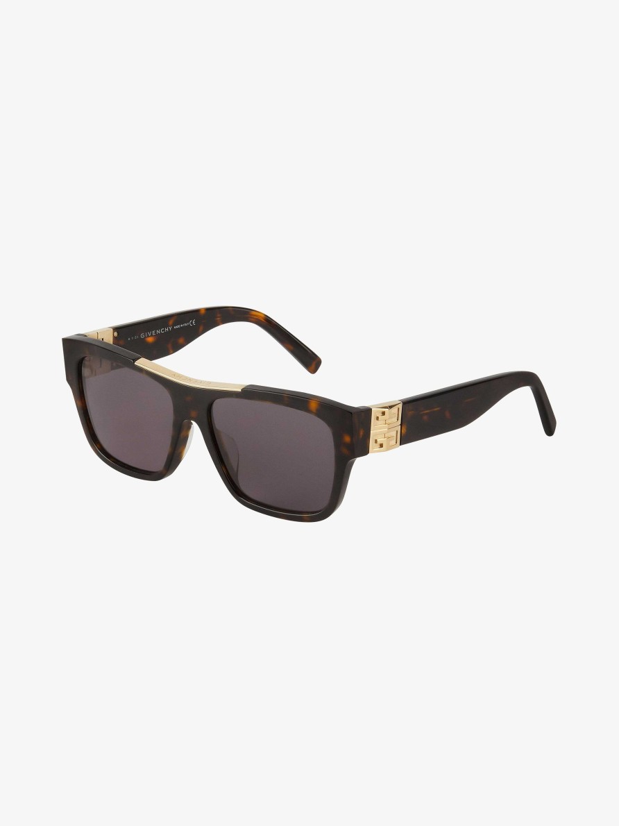 Uomini Givenchy Occhiali Da Sole | Occhiali Da Sole 4G Unisex In Acetato L'Avana