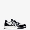 Uomini Givenchy G4 | Sneakers G4 In Vernice Nero Bianco