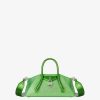 Donne Givenchy Antigona | Borsa Mini Antigona Stretch In Raso Con Strass Assenzio Verde