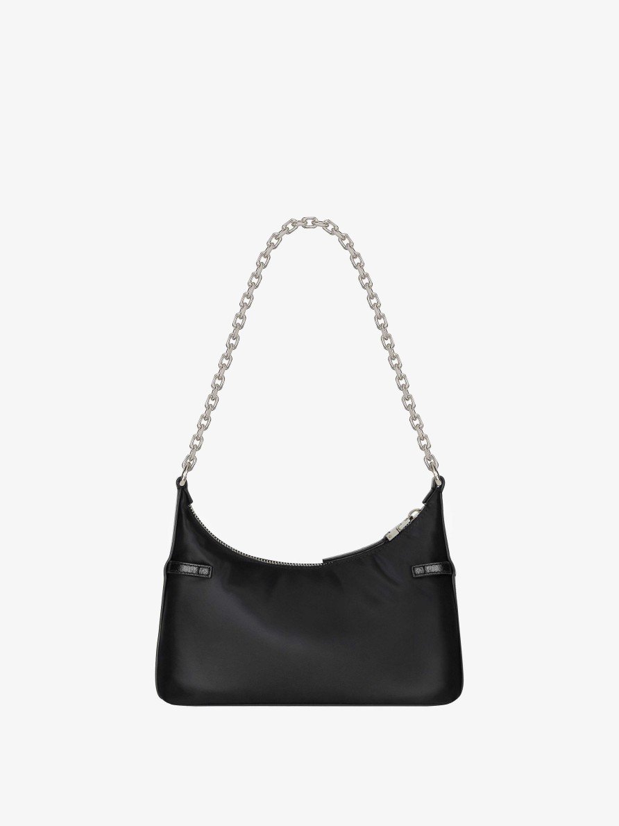 Donne Givenchy Voi | Borsa Da Festa Voyou In Raso Di Nylon Nero