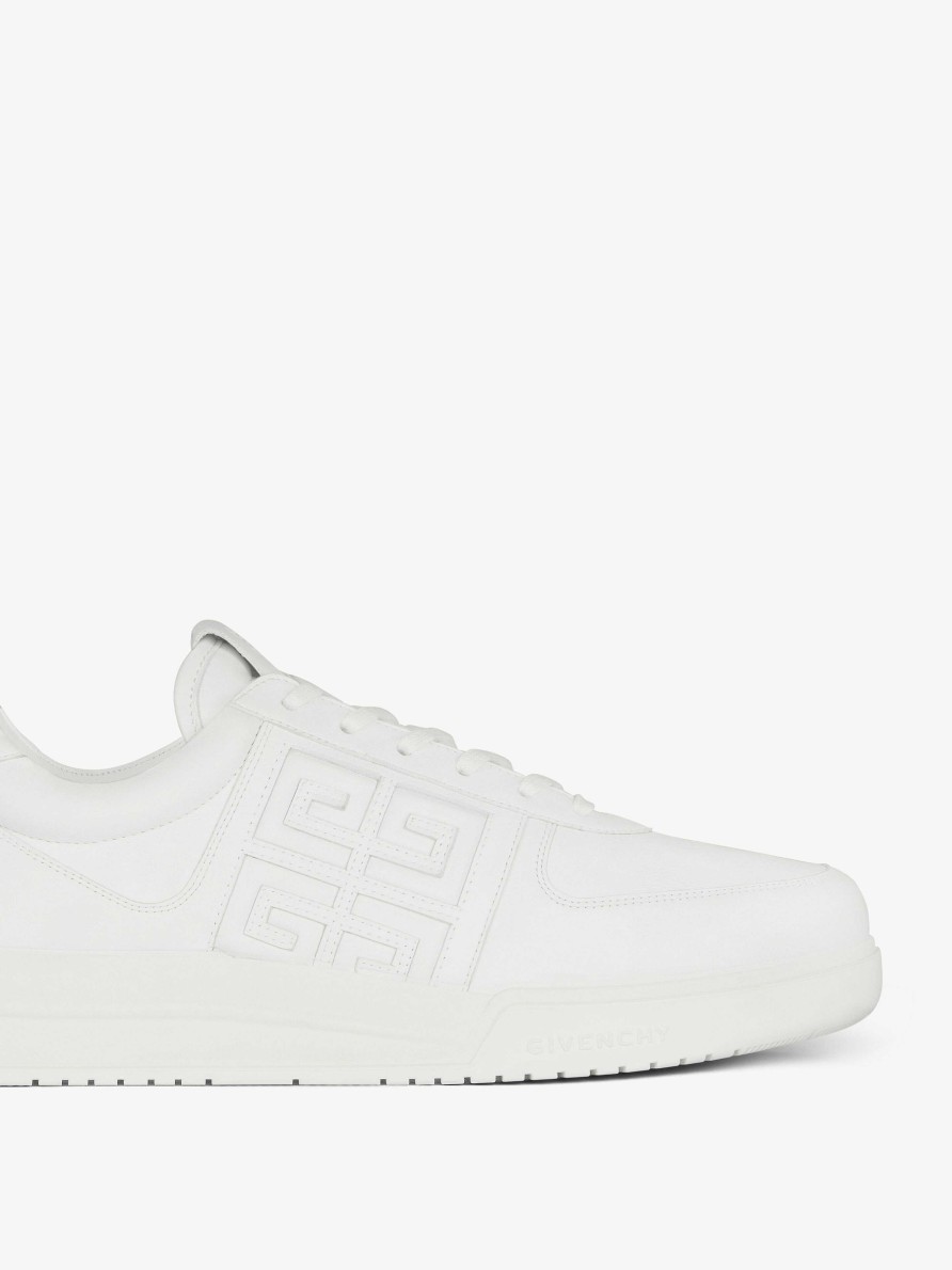 Uomini Givenchy G4 | Sneakers G4 In Pelle Bianco