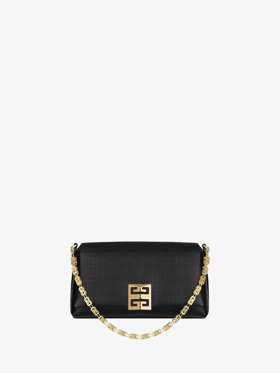 Donne Givenchy 4G | Borsa Morbida 4G Piccola In Pelle 4G Nero