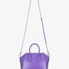 Donne Givenchy Antigona | Mini Borsa Antigona In Pelle Box Dalia Viola