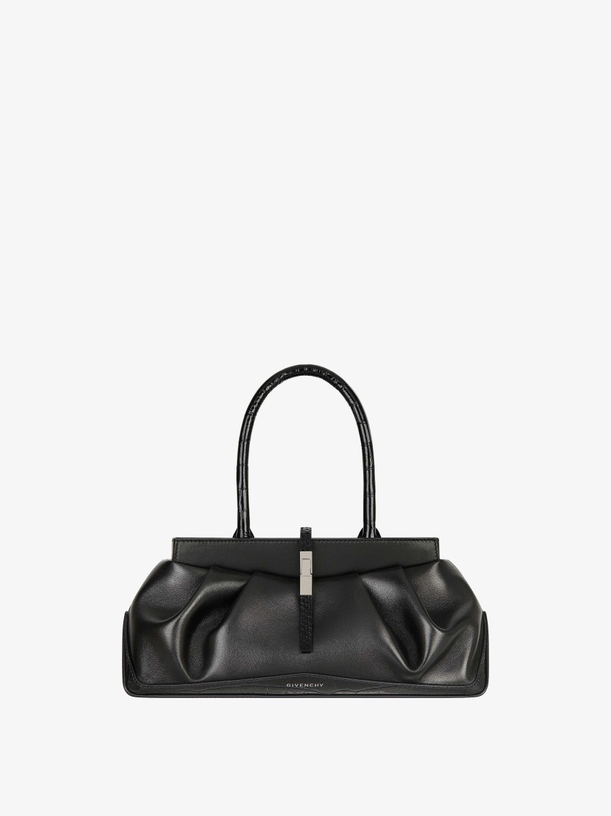 Donne Givenchy Borse A Tracolla | Borsa A Mano Piccola In Pelle Nero