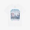 Uomini Givenchy Magliette | T-Shirt Boxy Fit Di Givenchy World Tour In Cotone Bianco