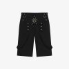 Uomini Givenchy Pantaloni | Pantaloni Due In Uno Staccabili In Lana Con Bretelle Nero