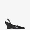 Donne Givenchy Tacchi | Slingback Raven In Pelle E Ayers Nero