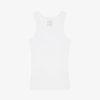 Uomini Givenchy Magliette | Canotta Extra Slim Fit In Cotone Bianco