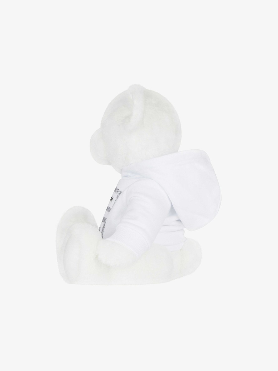 Uomini Givenchy Ragazzo (Da 4 A 12 Anni) | Orsetto Di Peluche 4G Di Givenchy Bianco