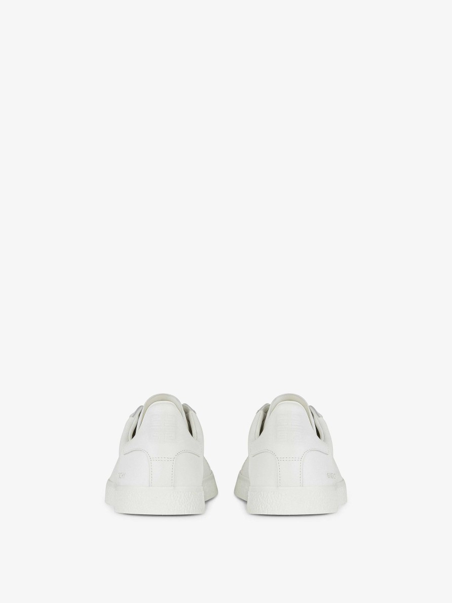 Donne Givenchy Scarpe Da Ginnastica | Sneakers Town In Pelle Bianco