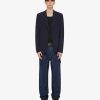 Uomini Givenchy Pantaloni | Pantaloni Da Carpentiere In Denim Blu Indaco