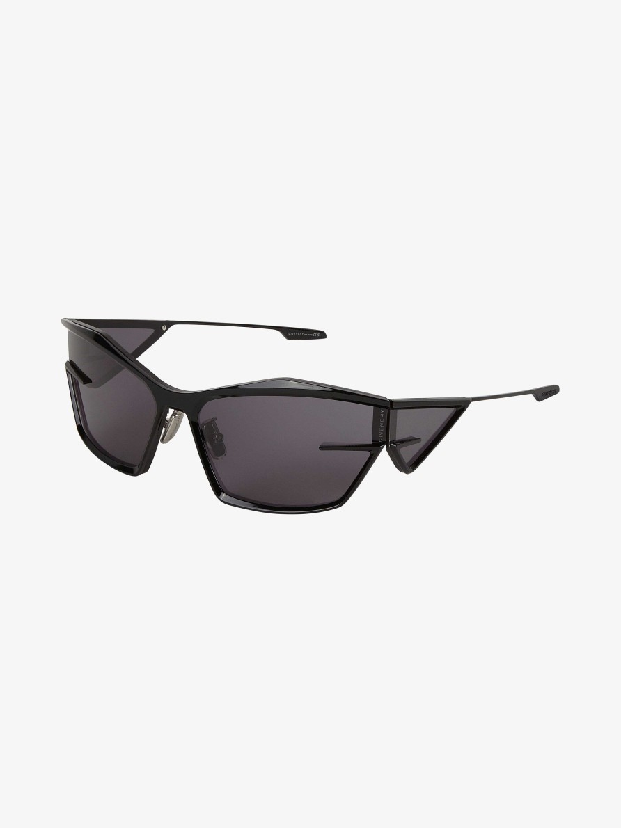 Uomini Givenchy Occhiali Da Sole | Occhiali Da Sole Unisex Giv Cut In Metallo Nero