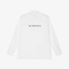 Uomini Givenchy Camicie | Camicia Reverse Di Givenchy In Popeline Bianco