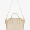 Donne Givenchy Antigona | Borsa Antigona Piccola In Pelle Box Beige Naturale