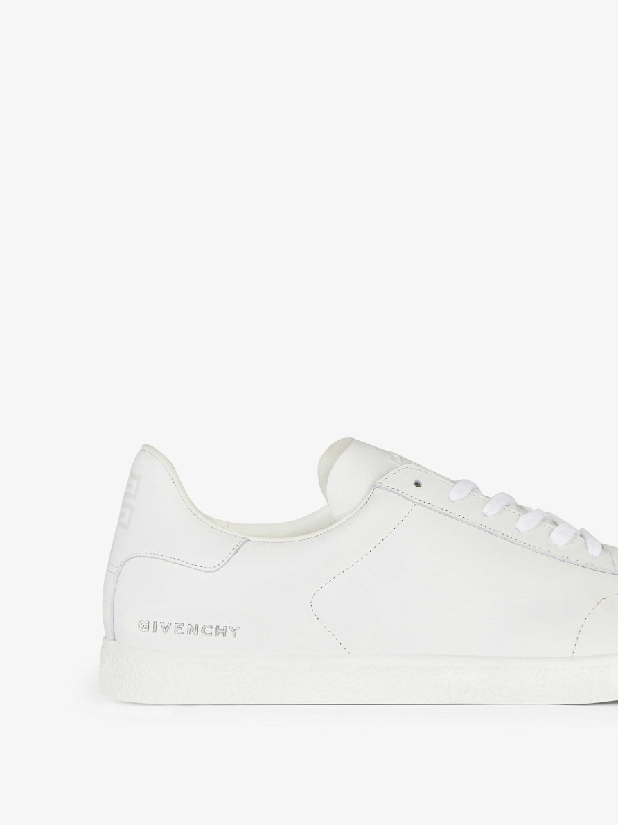 Uomini Givenchy Scarpe Da Ginnastica | Sneakers Town In Pelle Bianco