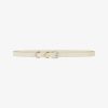 Donne Givenchy Cinghie | Cintura Voyou In Pelle Beige Naturale