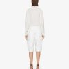 Donne Givenchy Top E Camicie | Camicia Givenchy In Seta Bianco