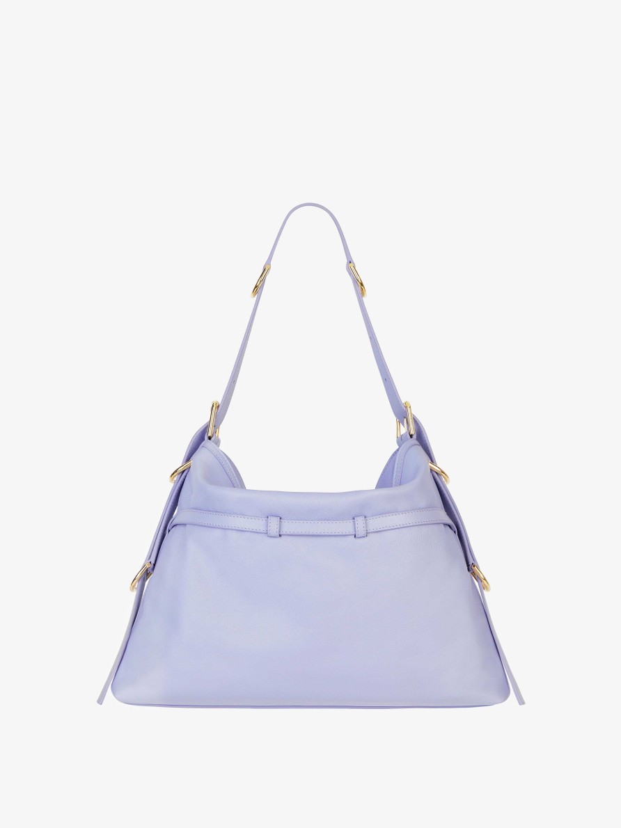 Donne Givenchy Voi | Borsa Voyou Media In Pelle Lavanda