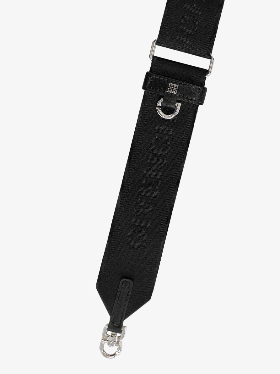 Donne Givenchy Altri Accessori | Cinturino Givenchy In Tessuto Nero