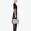 Donne Givenchy Antigona | Borsa Antigona Piccola In Pelle Granata Grigio Perla