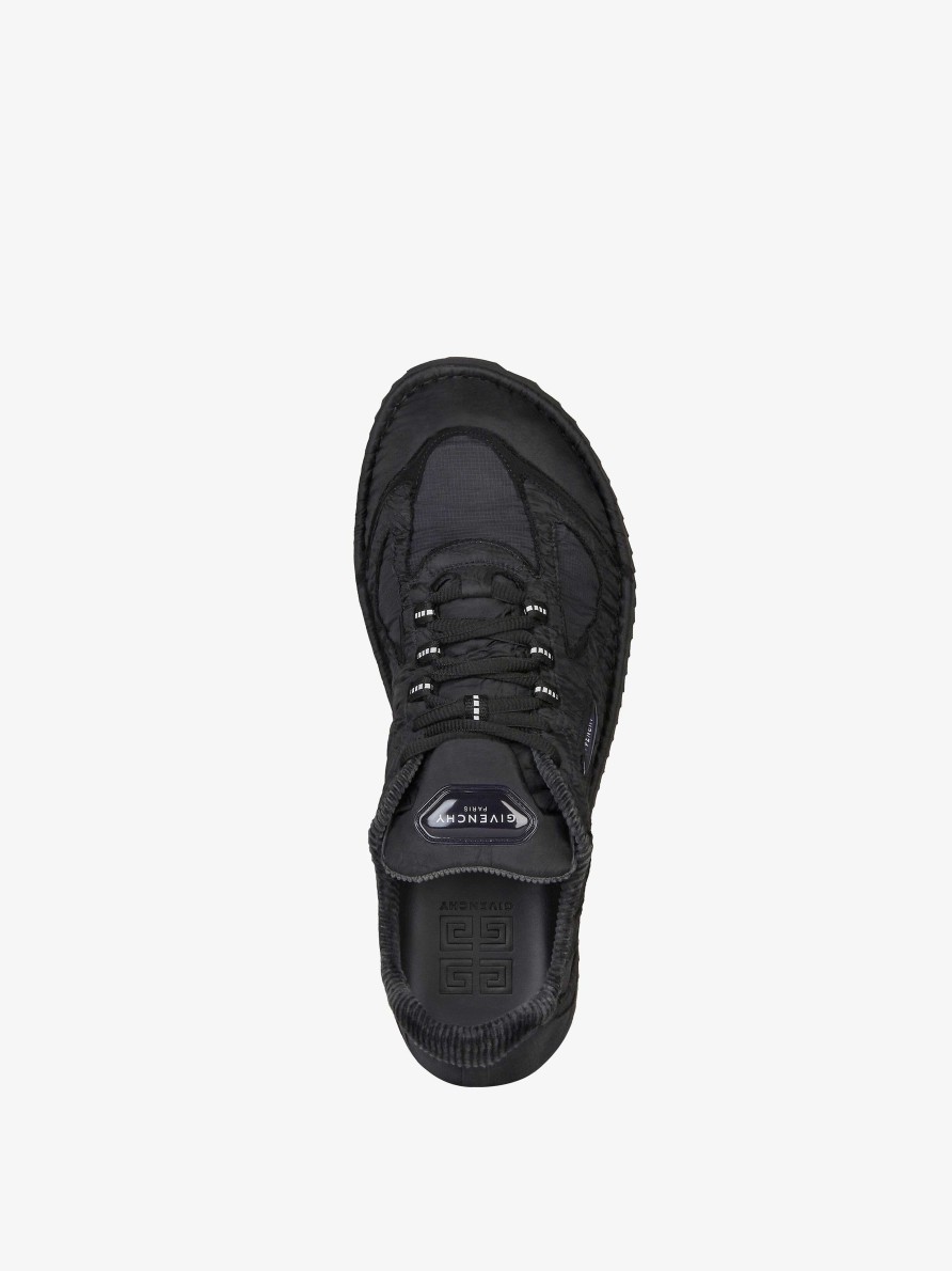 Uomini Givenchy Scarpe Da Ginnastica | Sneakers Basse In Fibra Sintetica Nero