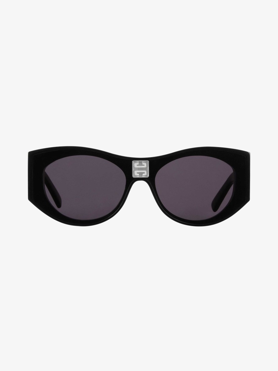 Uomini Givenchy Occhiali Da Sole | Occhiali Da Sole Unisex 4Gem In Acetato Nero