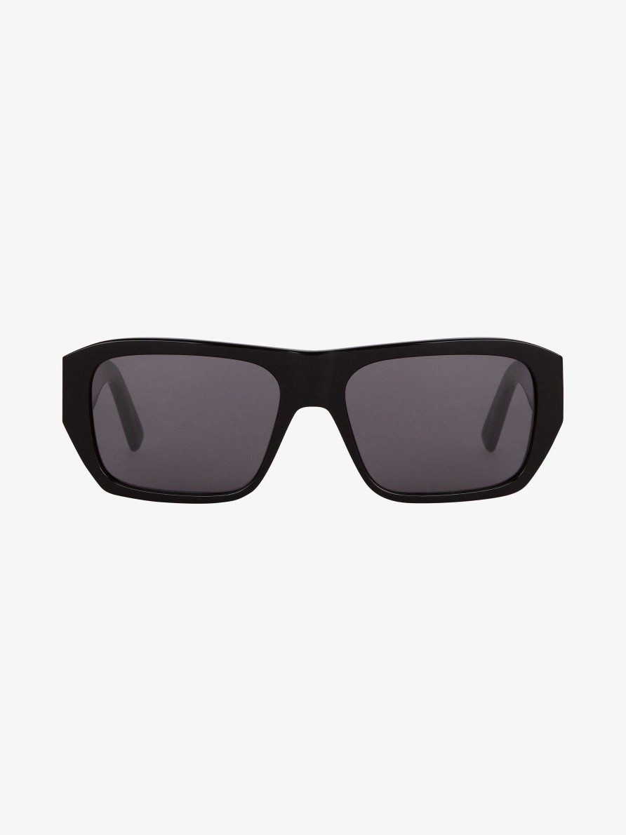 Donne Givenchy Occhiali Da Sole | Occhiali Da Sole 4G Unisex In Acetato Nero