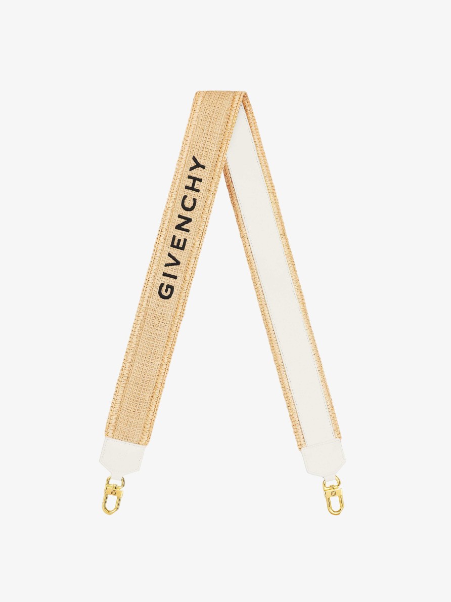 Donne Givenchy Altri Accessori | Cinturino Givenchy In Rafia Naturale