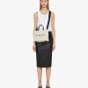 Donne Givenchy Borsa G | Borsa Shopping G-Tote Piccola In Tela Beige/Nero