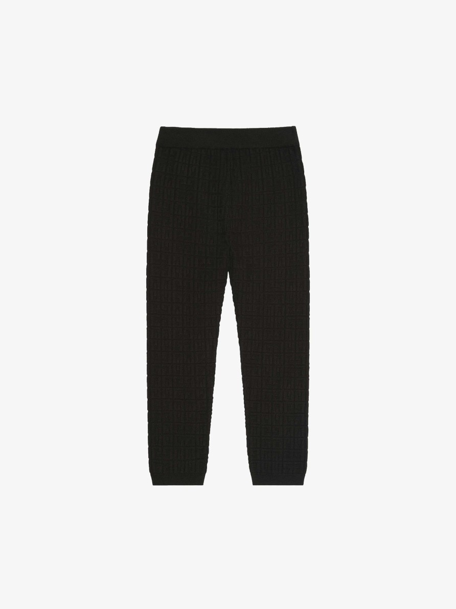 Donne Givenchy Ragazza (Da 4 A 12 Anni) | Legging In Jacquard 4G Nero