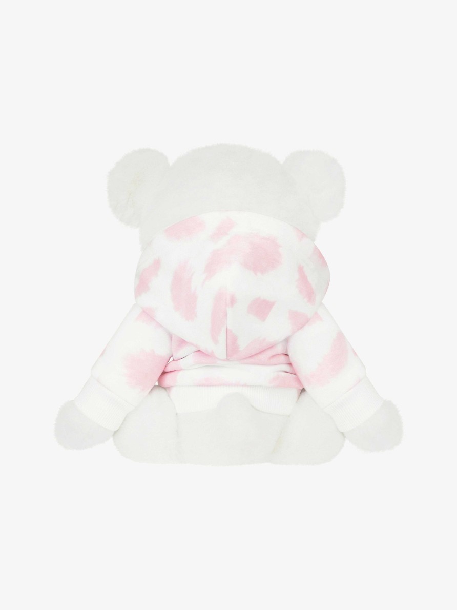 Uomini Givenchy Ragazzo (Da 4 A 12 Anni) | Orsetto A Forma Di Cuore Di Givenchy Bianco/Rosa