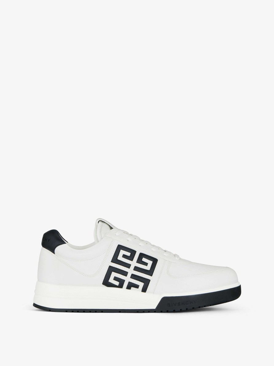 Uomini Givenchy G4 | Sneakers G4 In Pelle Nero Bianco