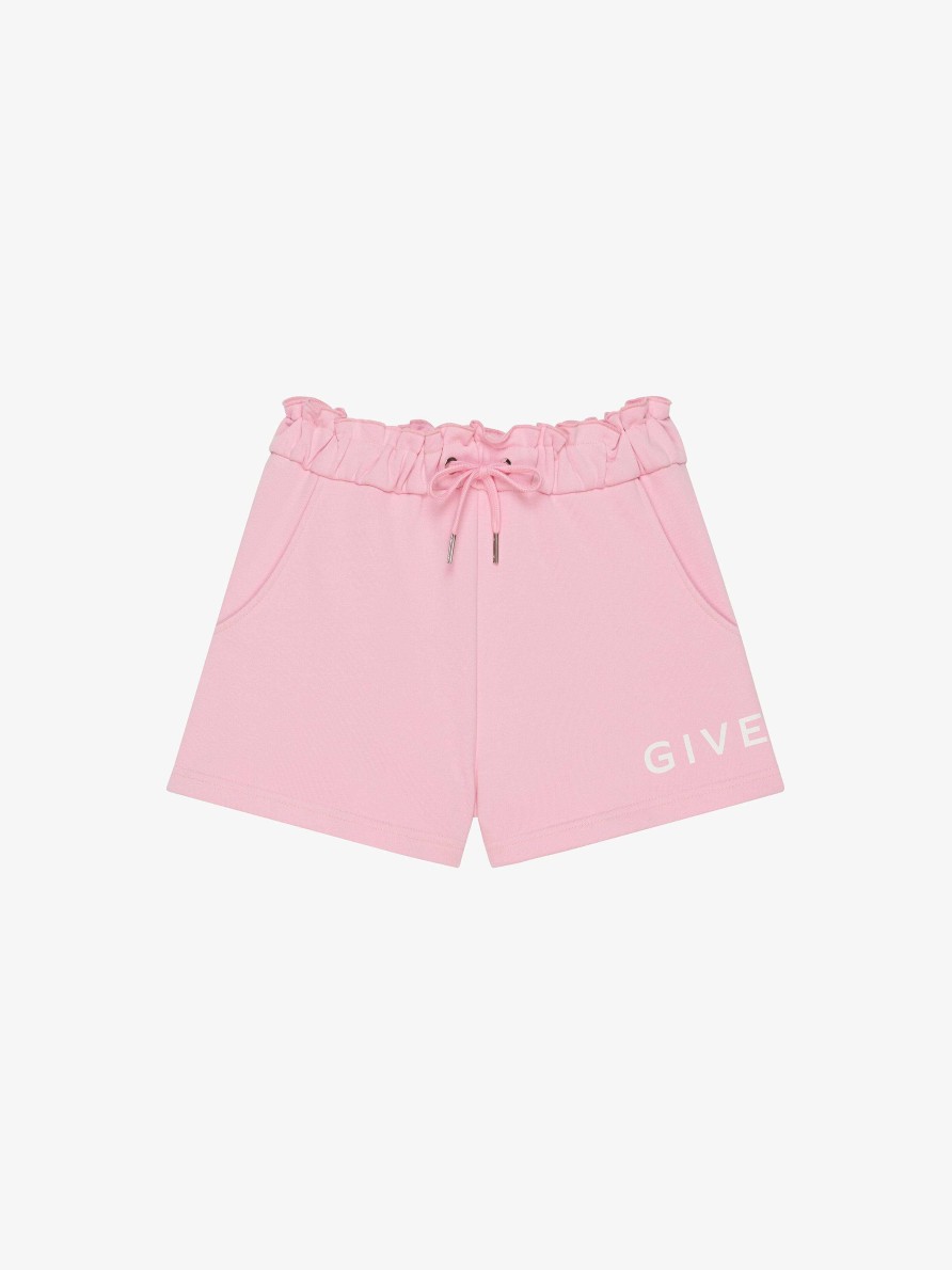 Donne Givenchy Ragazza (Da 4 A 12 Anni) | Pantaloncini In Pile Rosa