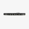 Uomini Givenchy Cinghie | Cintura In Pelle Con Borchie E Cristalli Nero