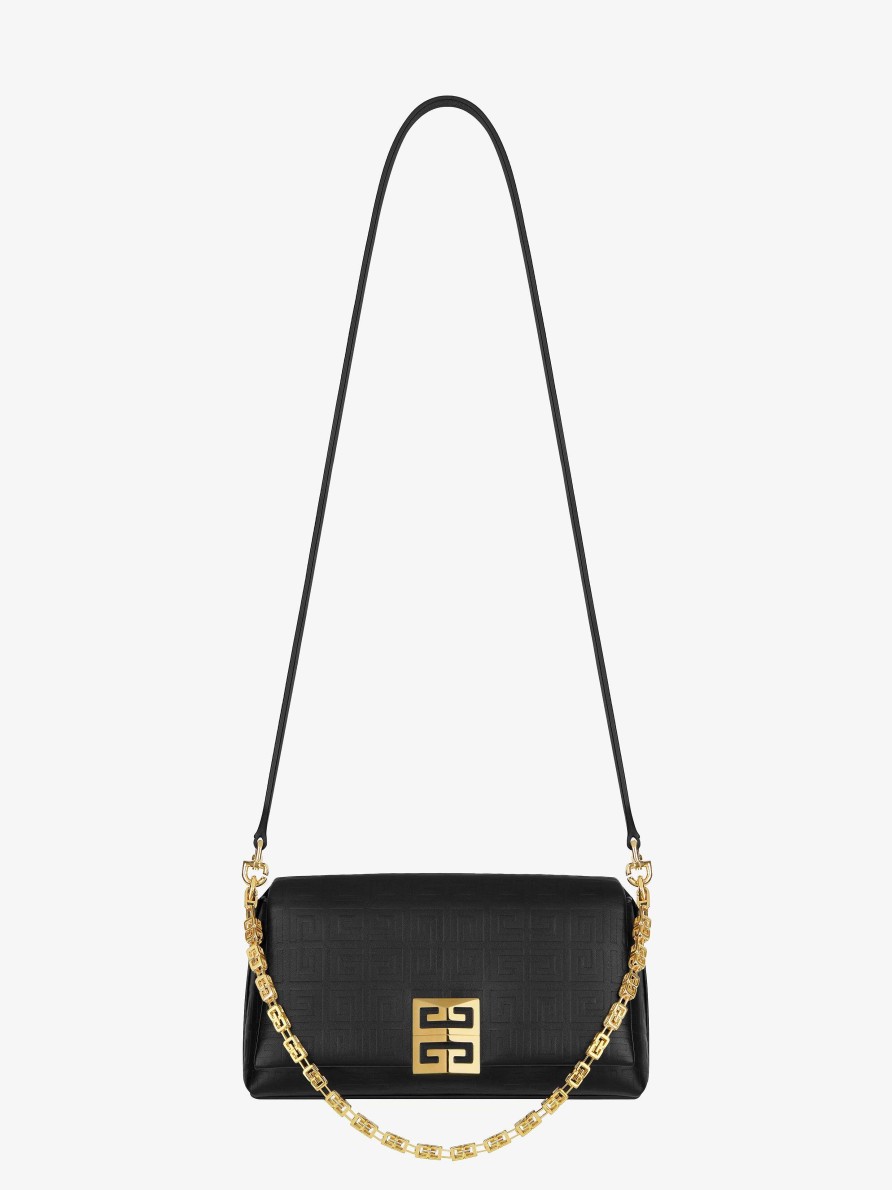 Donne Givenchy 4G | Borsa Morbida 4G Piccola In Pelle 4G Nero