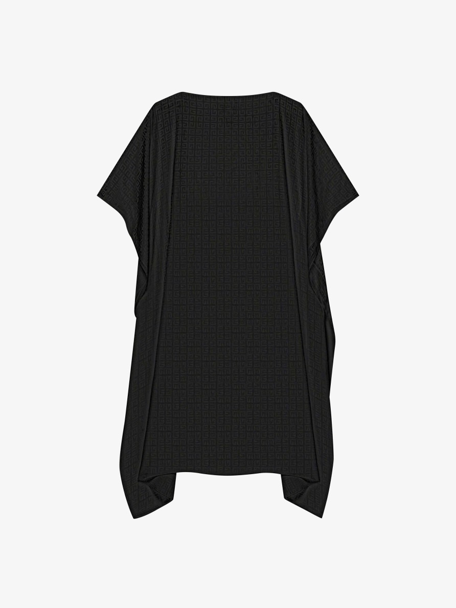 Donne Givenchy Vestiti | Caftano In Jacquard 4G Nero