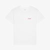 Uomini Givenchy Magliette | T-Shirt 4G In Cotone Bianco