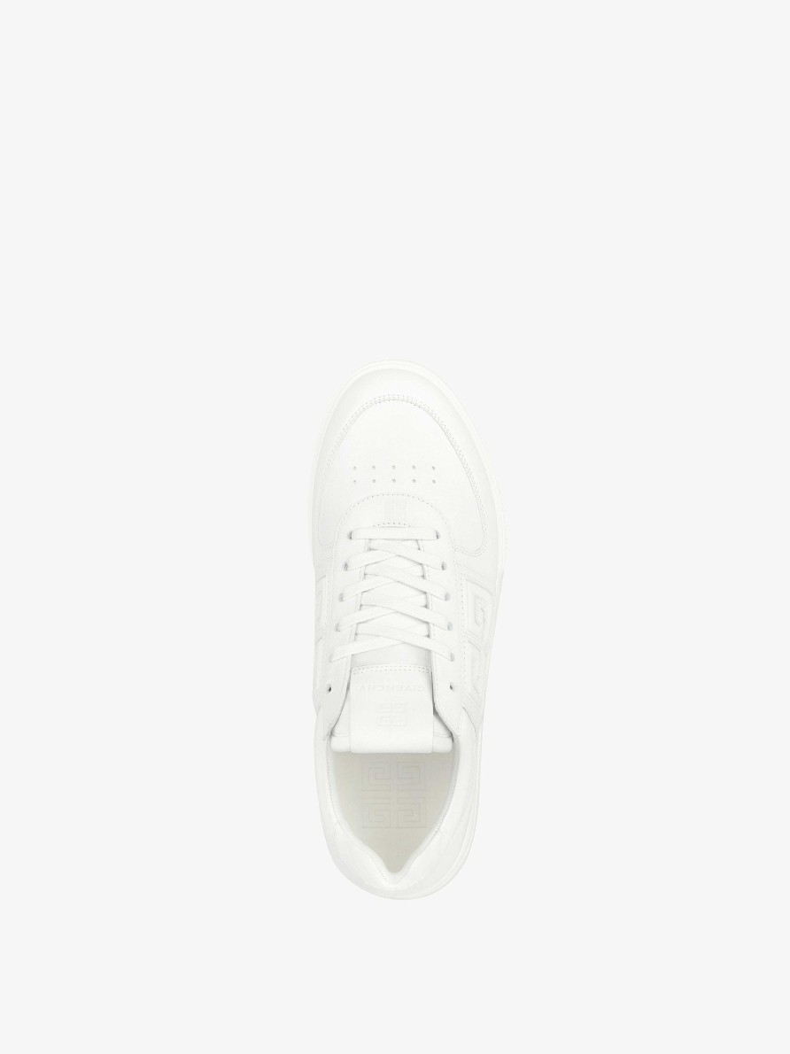 Donne Givenchy Scarpe Da Ginnastica | Sneakers G4 In Pelle Bianco