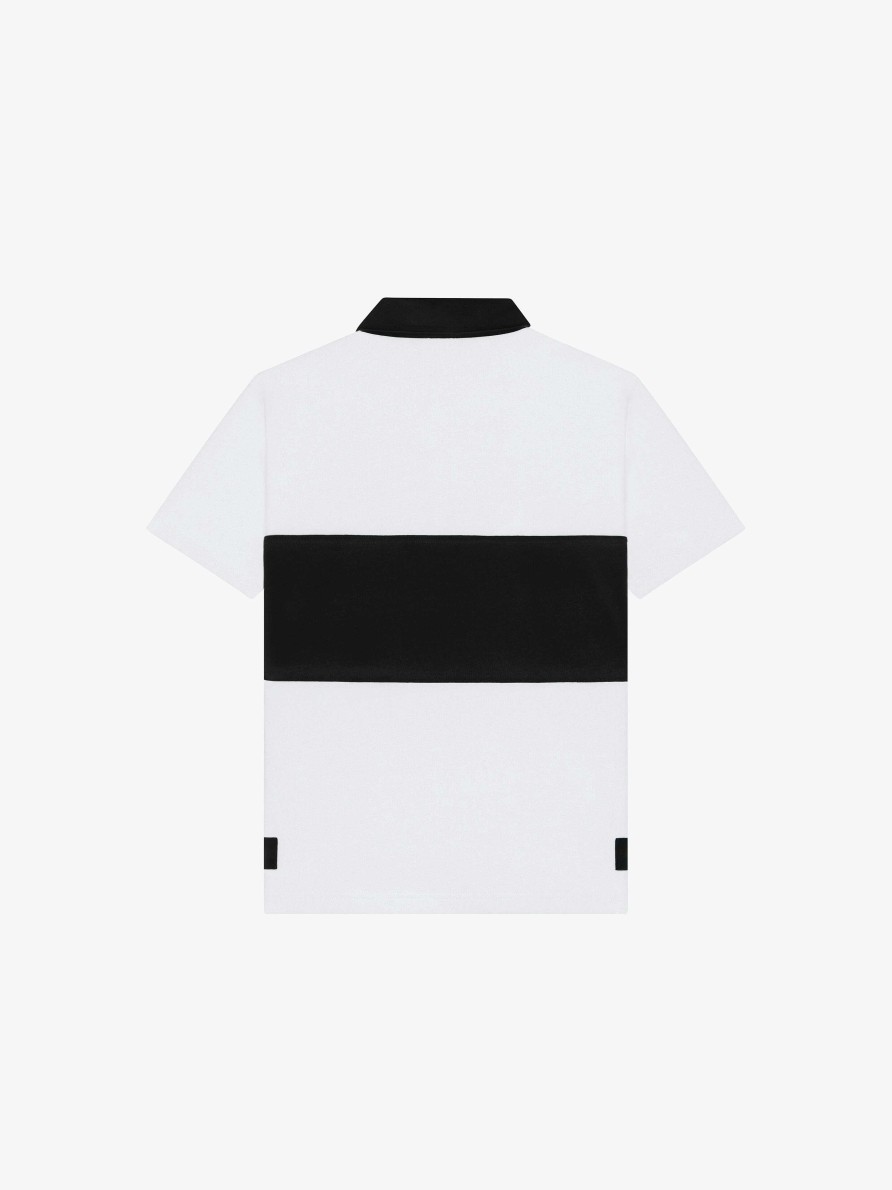 Uomini Givenchy Ragazzo (Da 4 A 12 Anni) | Polo Givenchy In Cotone Bianco