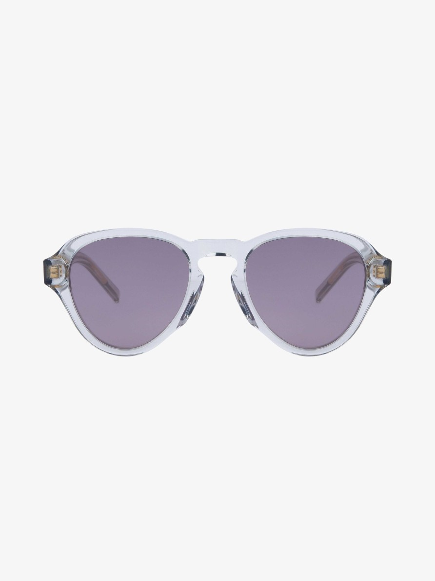 Uomini Givenchy Occhiali Da Sole | Occhiali Da Sole Gv Day Unisex In Acetato Grigio Chiaro