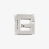 Uomini Givenchy Gioielleria | Anello G Cube In Metallo Argenteo