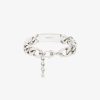 Uomini Givenchy Gioielleria | Bracciale Id In Metallo Argenteo