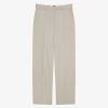 Uomini Givenchy Pantaloni | Pantaloni Casual In Cotone Grigio Pietra