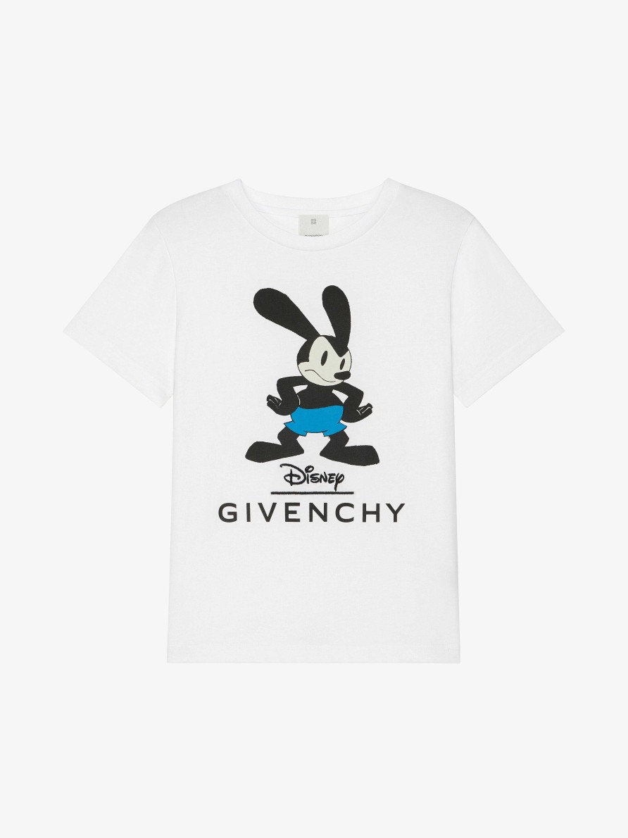 Uomini Givenchy Ragazzo (Da 4 A 12 Anni) | T-Shirt Oswald In Cotone Bianco