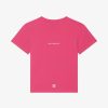 Donne Givenchy Ragazza (Da 4 A 12 Anni) | T-Shirt In Cotone Con Stampa Castello Disney Rosa Scuro