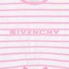 Donne Givenchy Ragazza (Da 4 A 12 Anni) | Abito Givenchy In Cotone Con Righe Bianco/Rosa