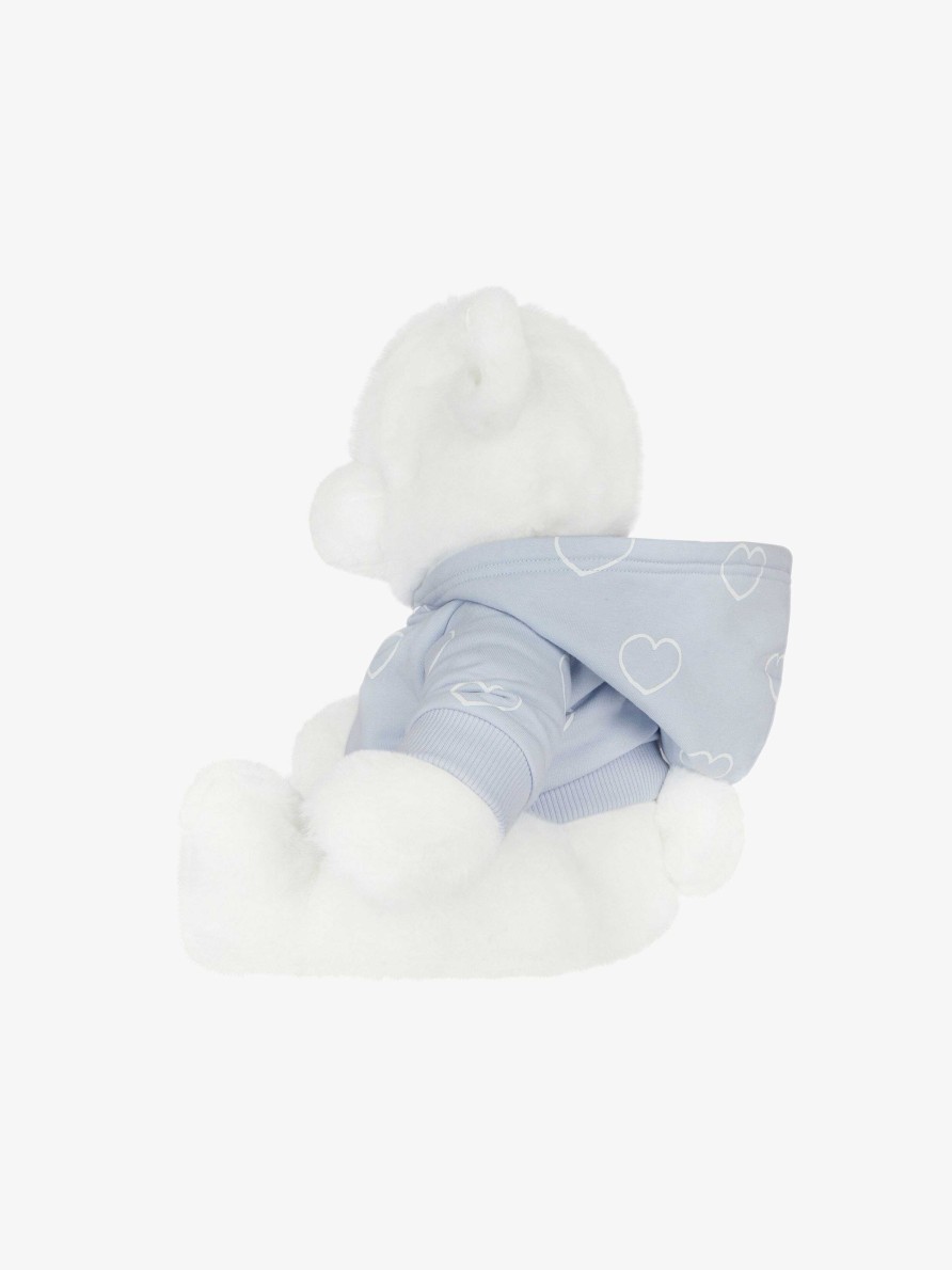 Uomini Givenchy Ragazzo (Da 4 A 12 Anni) | Orsetto Di Peluche Di Givenchy Bianco/Azzurro