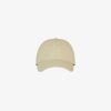 Uomini Givenchy Berretti E Berretti | Cappellino Ricamato Givenchy In Cotone Oro Pallido