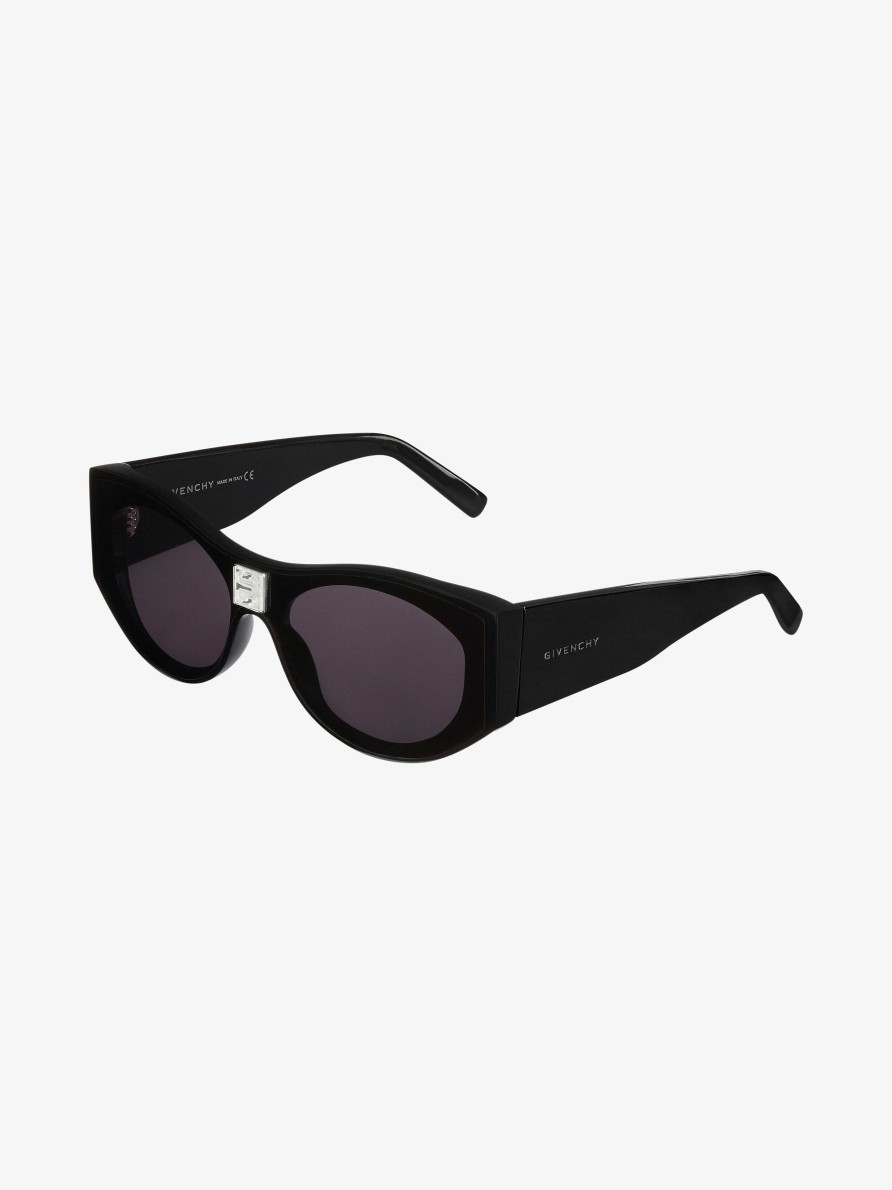 Uomini Givenchy Occhiali Da Sole | Occhiali Da Sole Unisex 4Gem In Acetato Nero